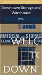 Mobile Screenshot of downtown-storage.com